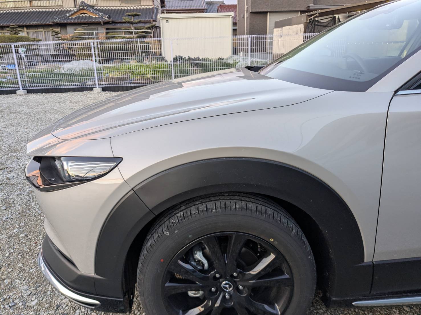 トヨタ クラウン プロテクションフィルム 施工前