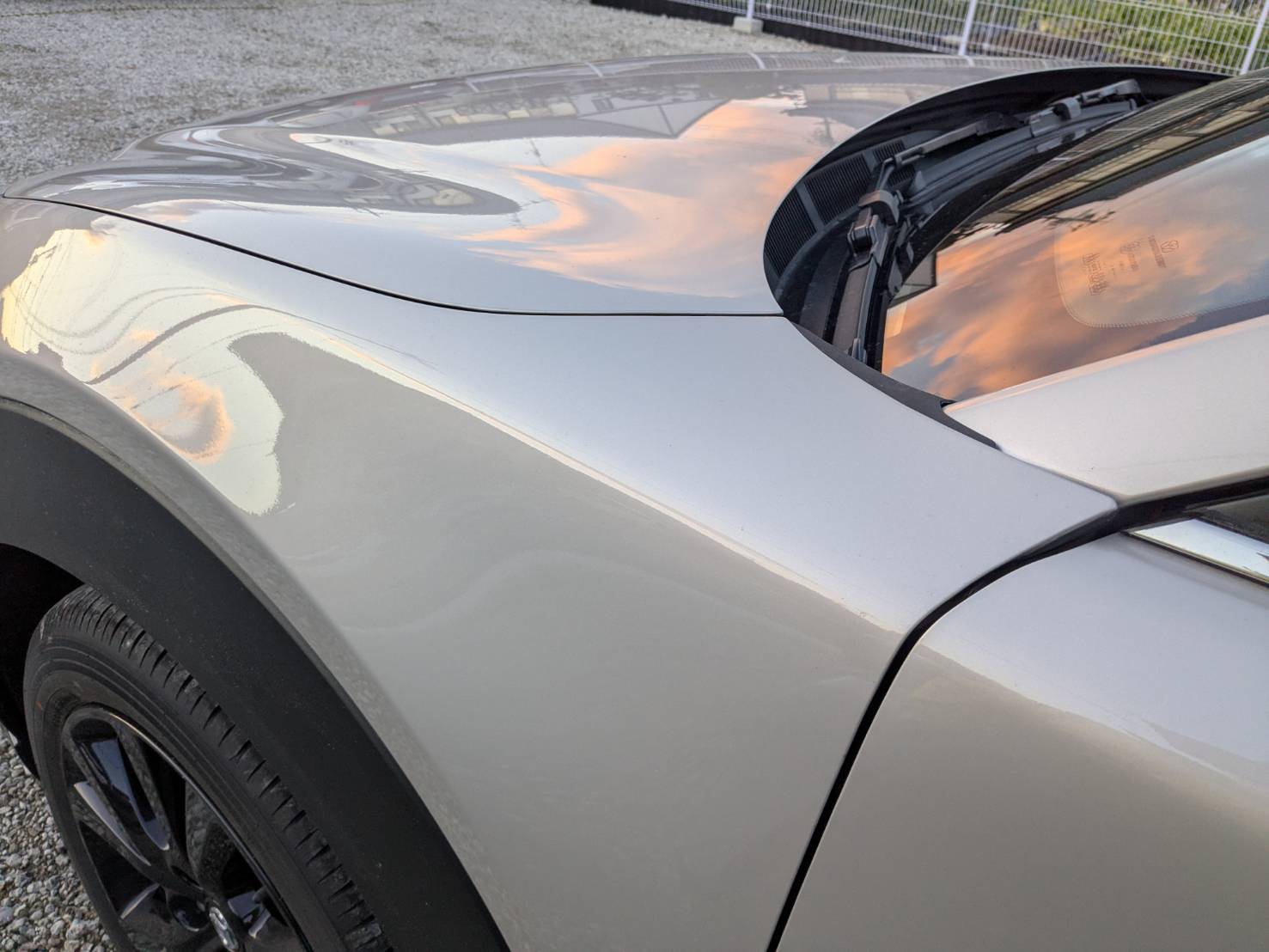 トヨタ クラウン プロテクションフィルム 施工前
