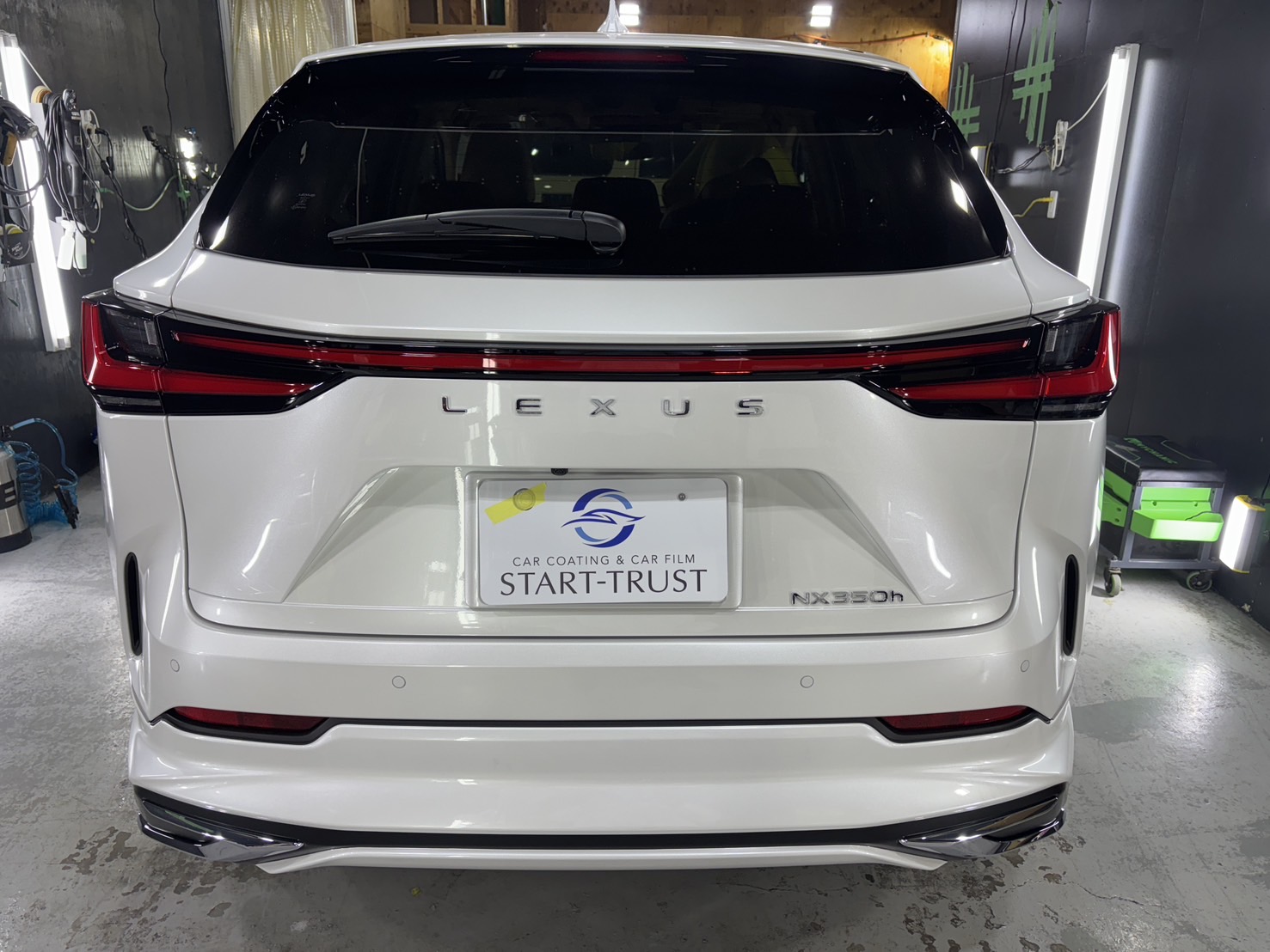 レクサス NX350h 施工写真 (13)