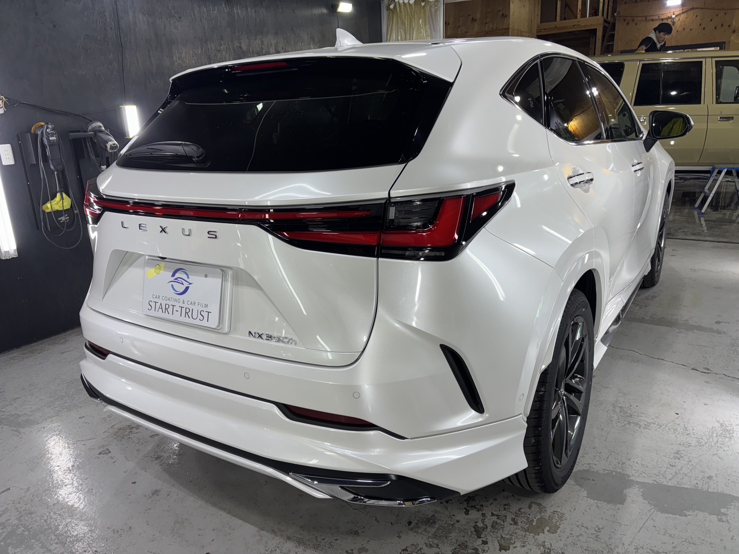 レクサス NX350h 施工写真 (14)