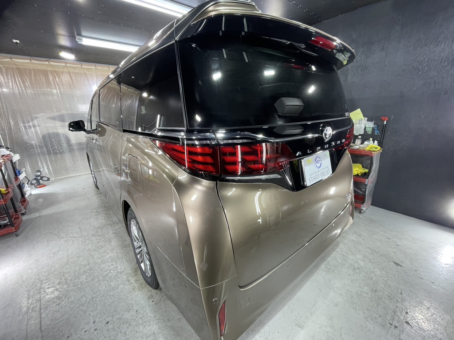 トヨタ アルファード 施工写真 (8)