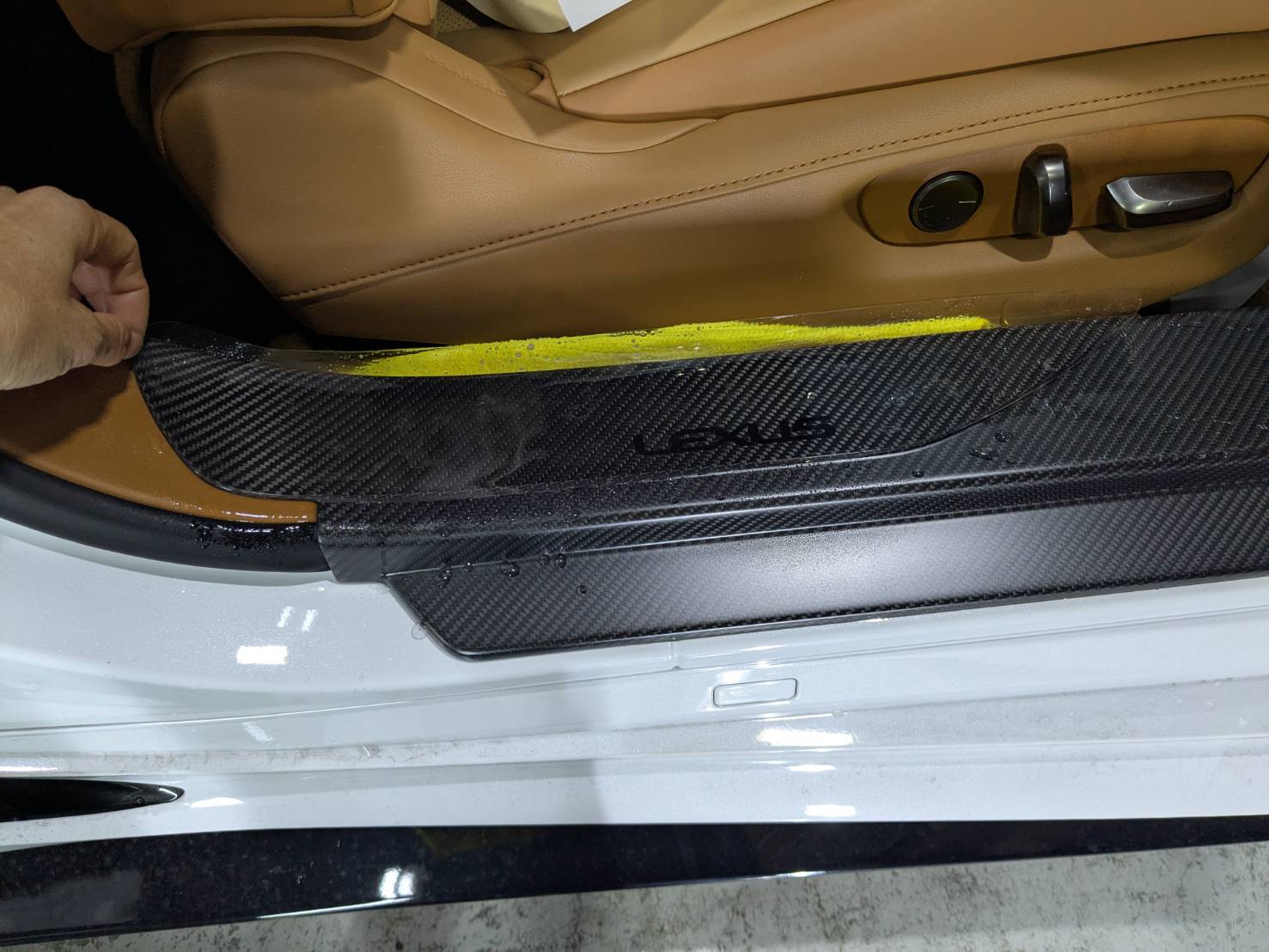 レクサス LC500 施工写真 (19)