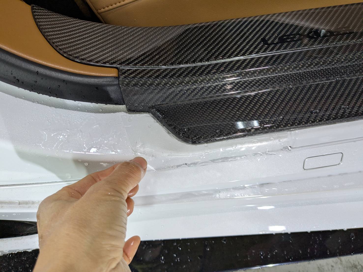レクサス LC500 施工写真 (17)