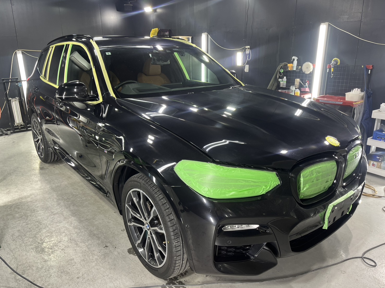 BMW X3 施工写真 (19)