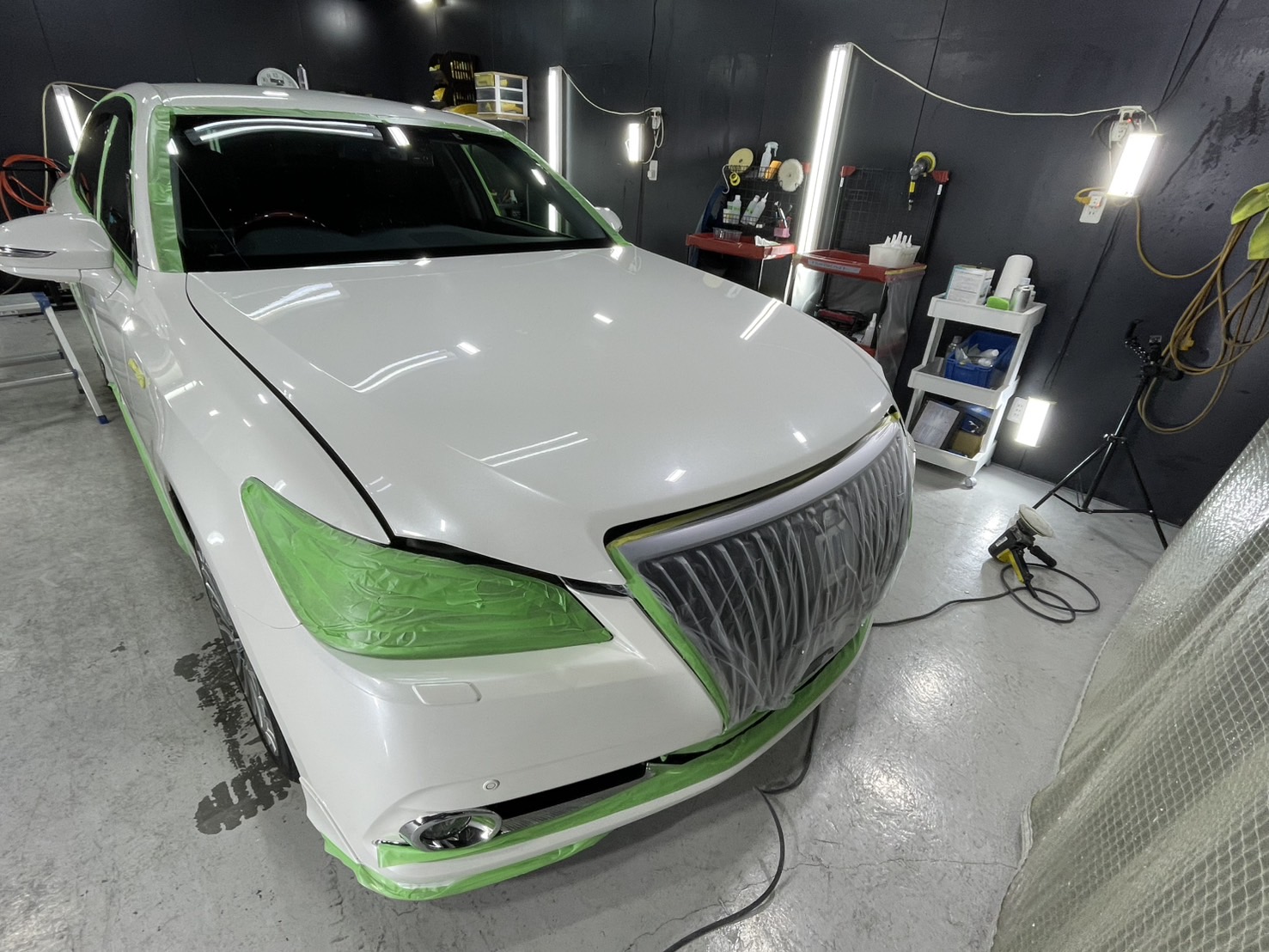 トヨタ クラウンマジェスタ 施工写真 (13)