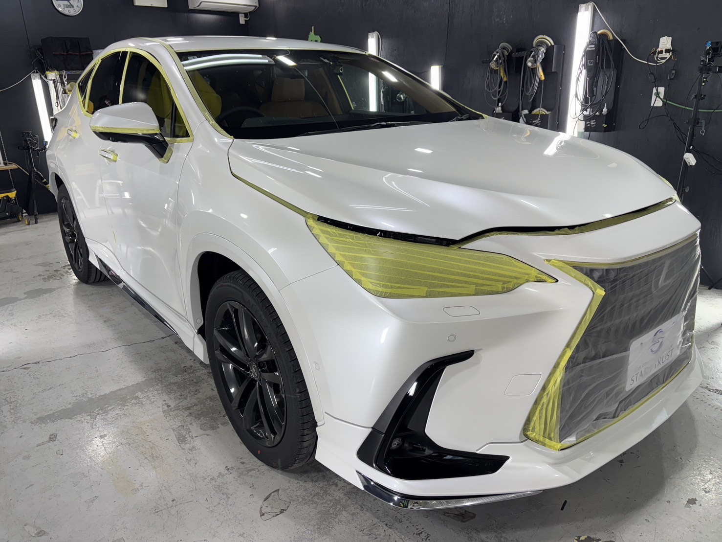 レクサス NX350h 施工写真 (15)