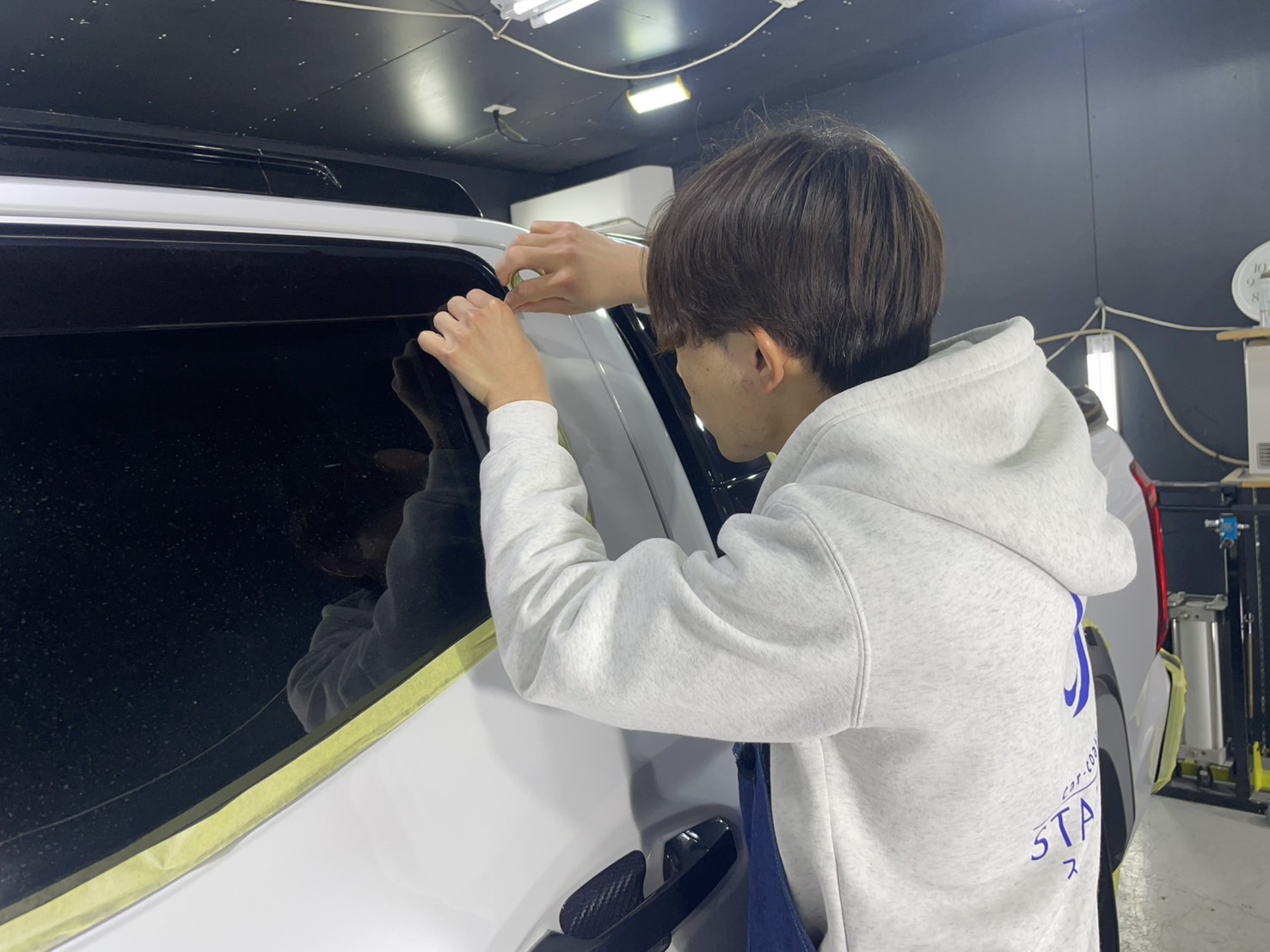 三菱 トライトン 施工写真 (10)