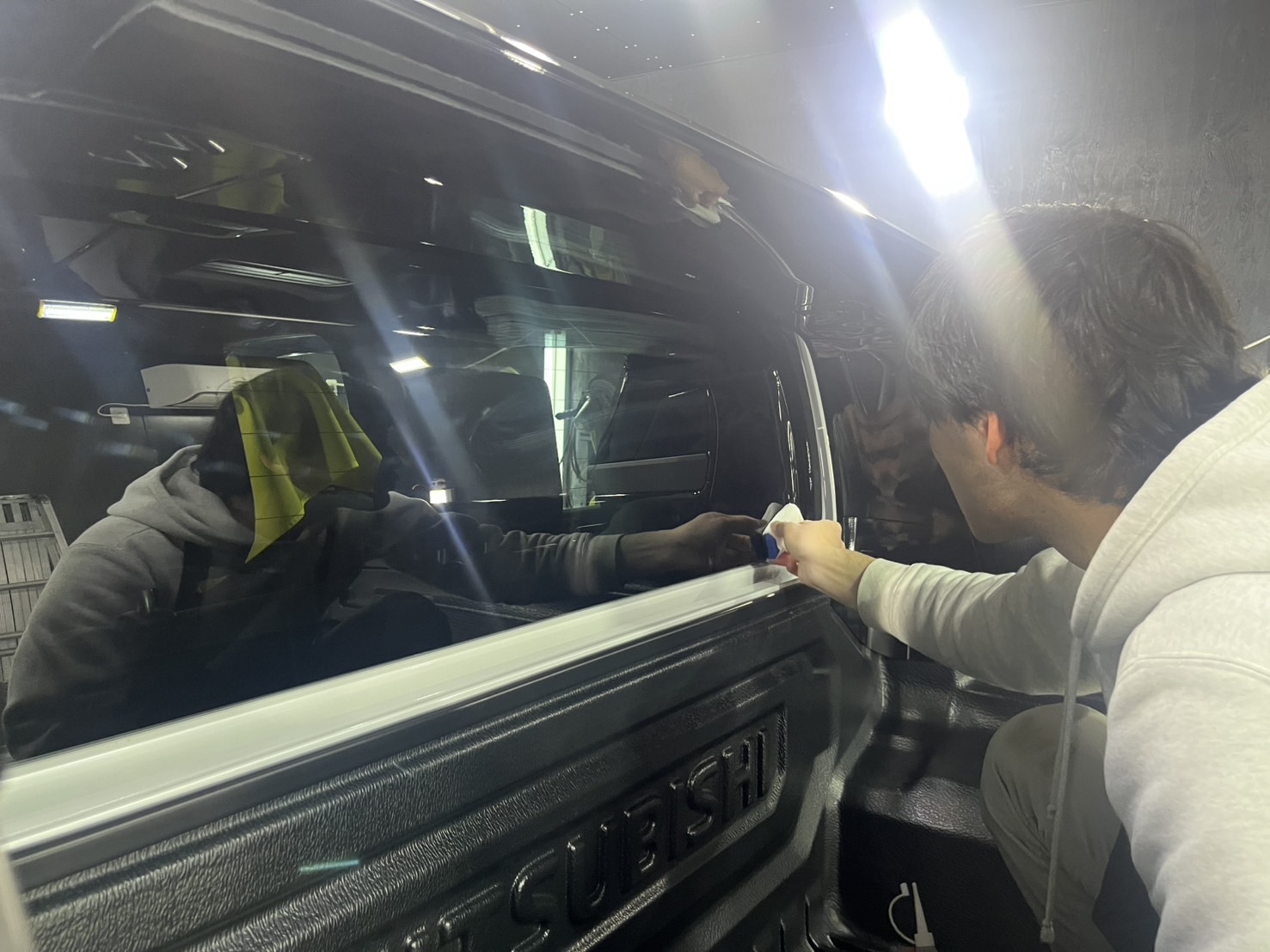 三菱 トライトン 施工写真 (24)