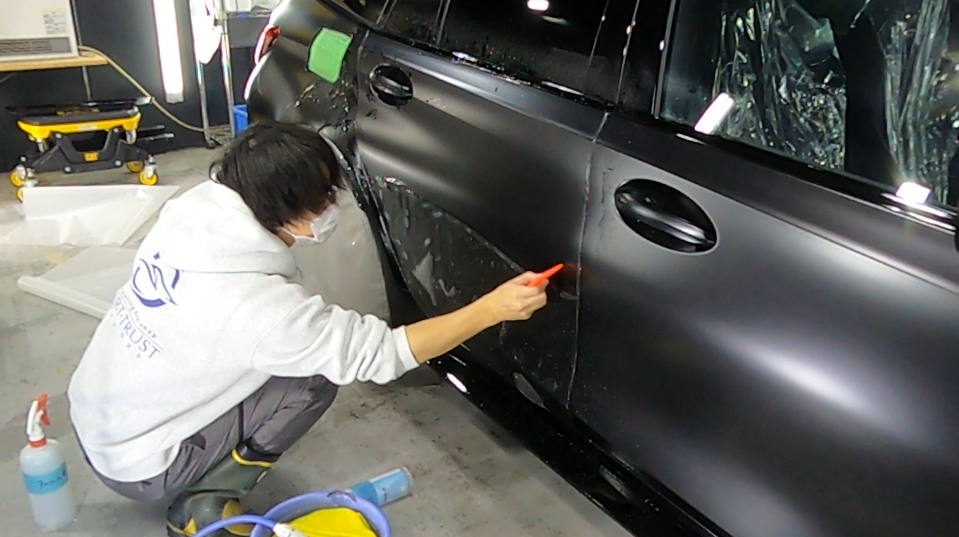 BMW M3competition 施工写真 (28)