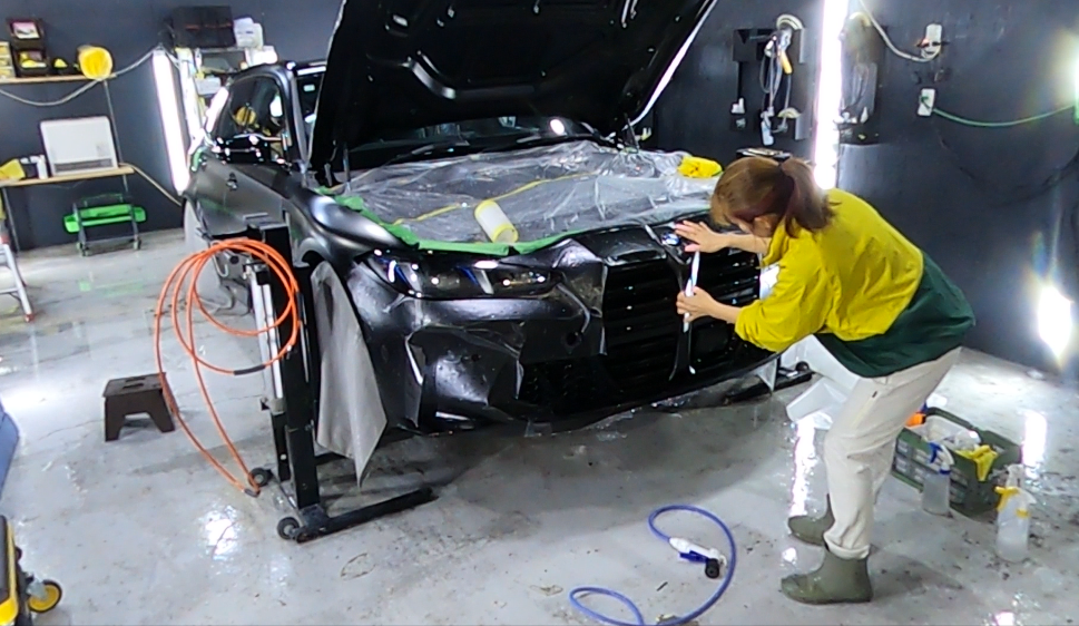 BMW M3competition 施工写真 (20)
