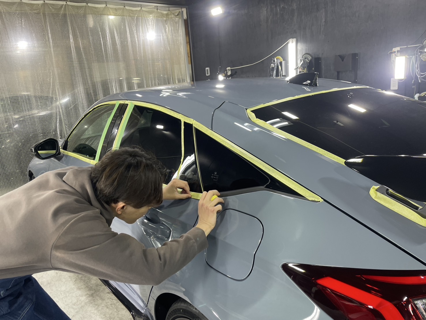 ホンダ シビックタイプR 施工写真 (10)