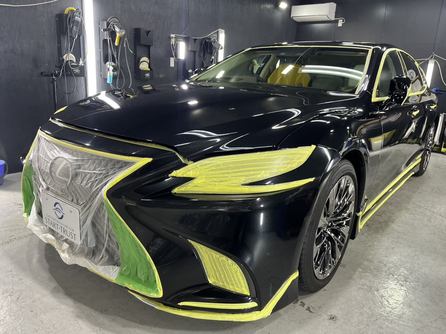 レクサス LS500h 施工写真 (22)