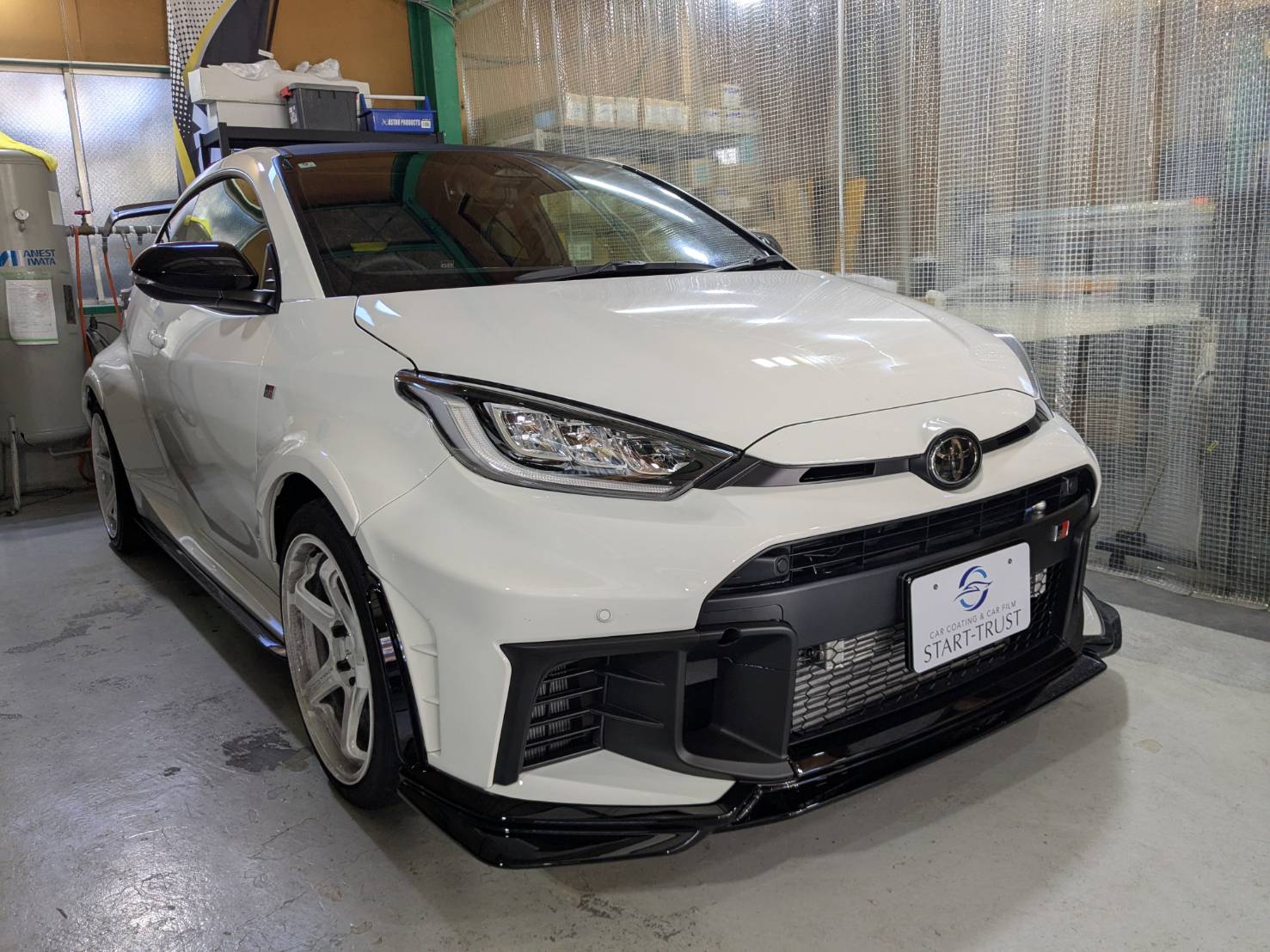 トヨタ GR86 プロテクションフィルム 施工後の仕上がり