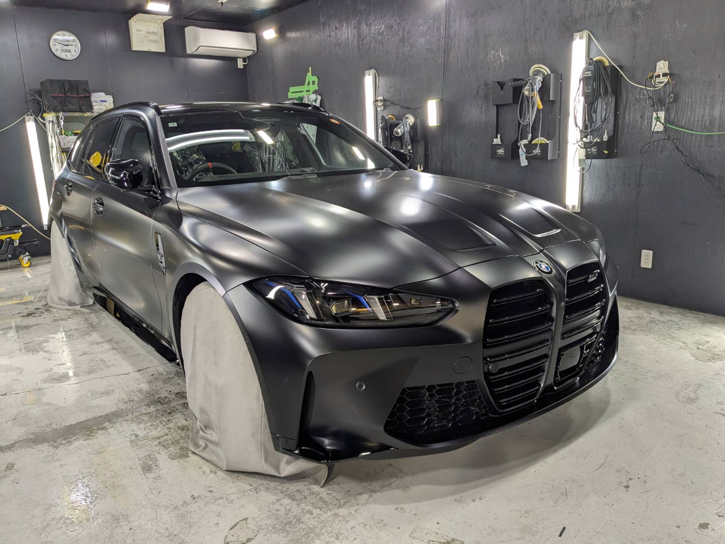 BMW M3competition 施工写真 (2)
