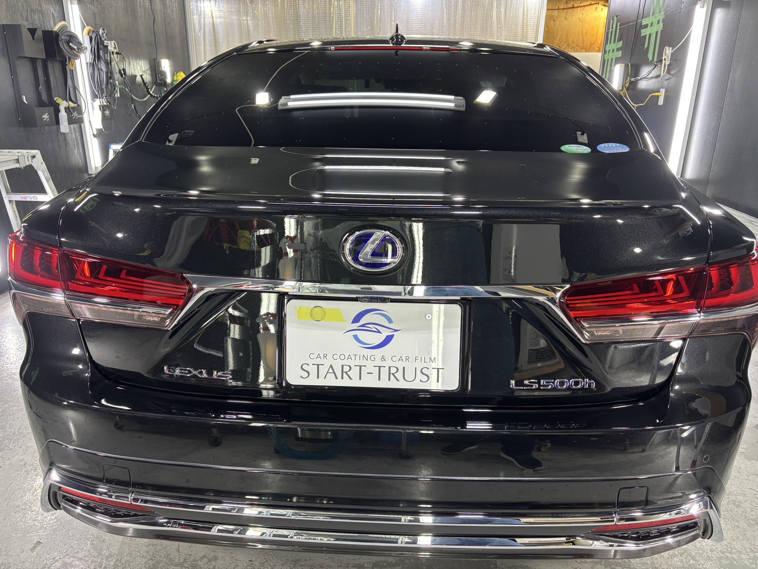 レクサス LS500h 施工写真 (27)