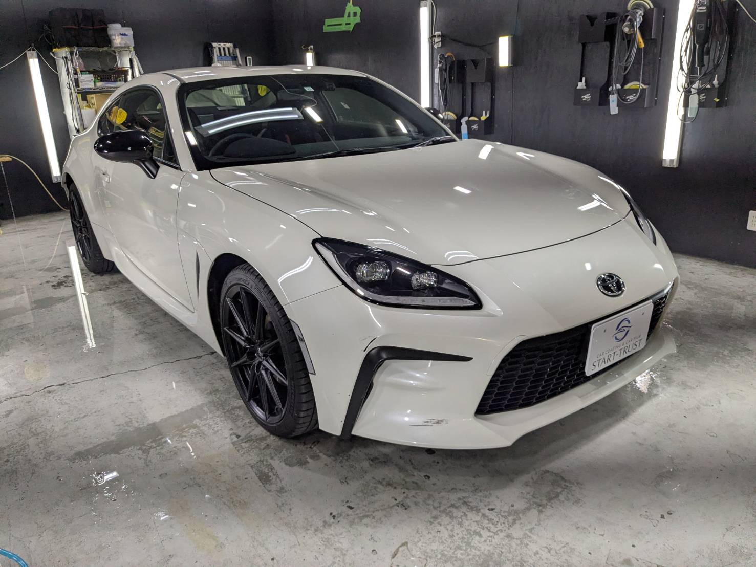 トヨタ GR86 プロテクションフィルム 施工後の仕上がり