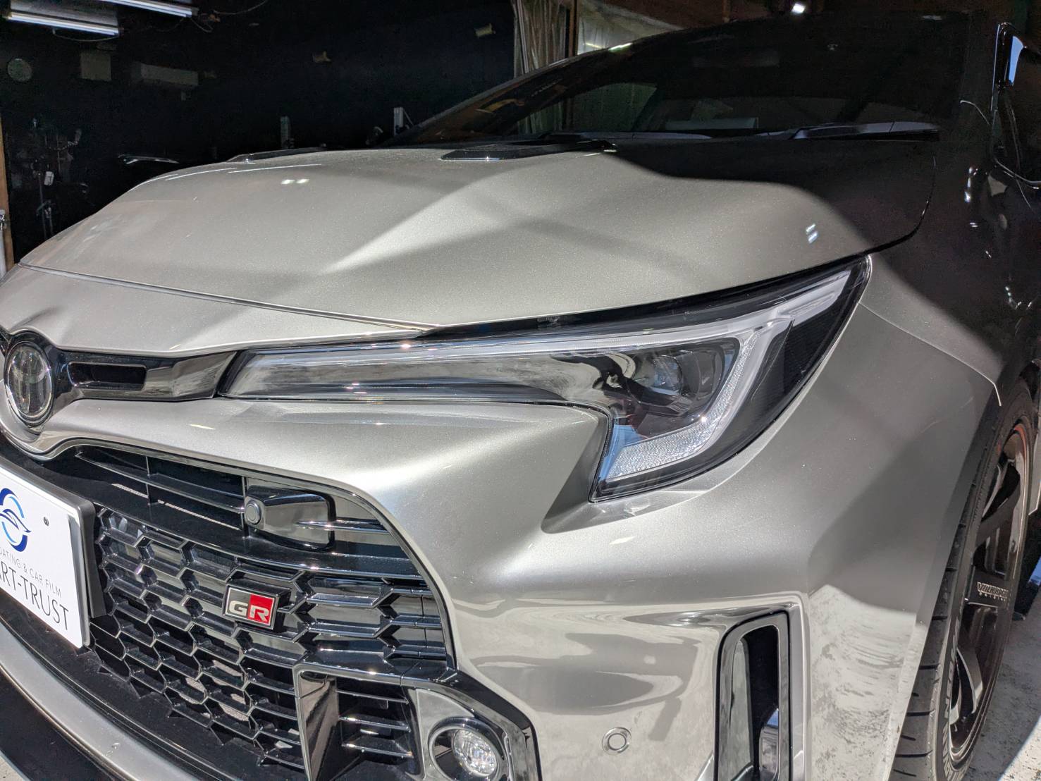 トヨタ GR86 プロテクションフィルム 施工後の仕上がり