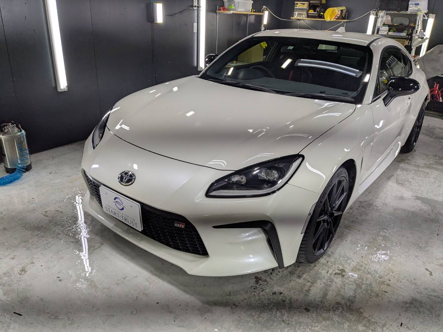 トヨタ GR86 プロテクションフィルム 施工後の仕上がり