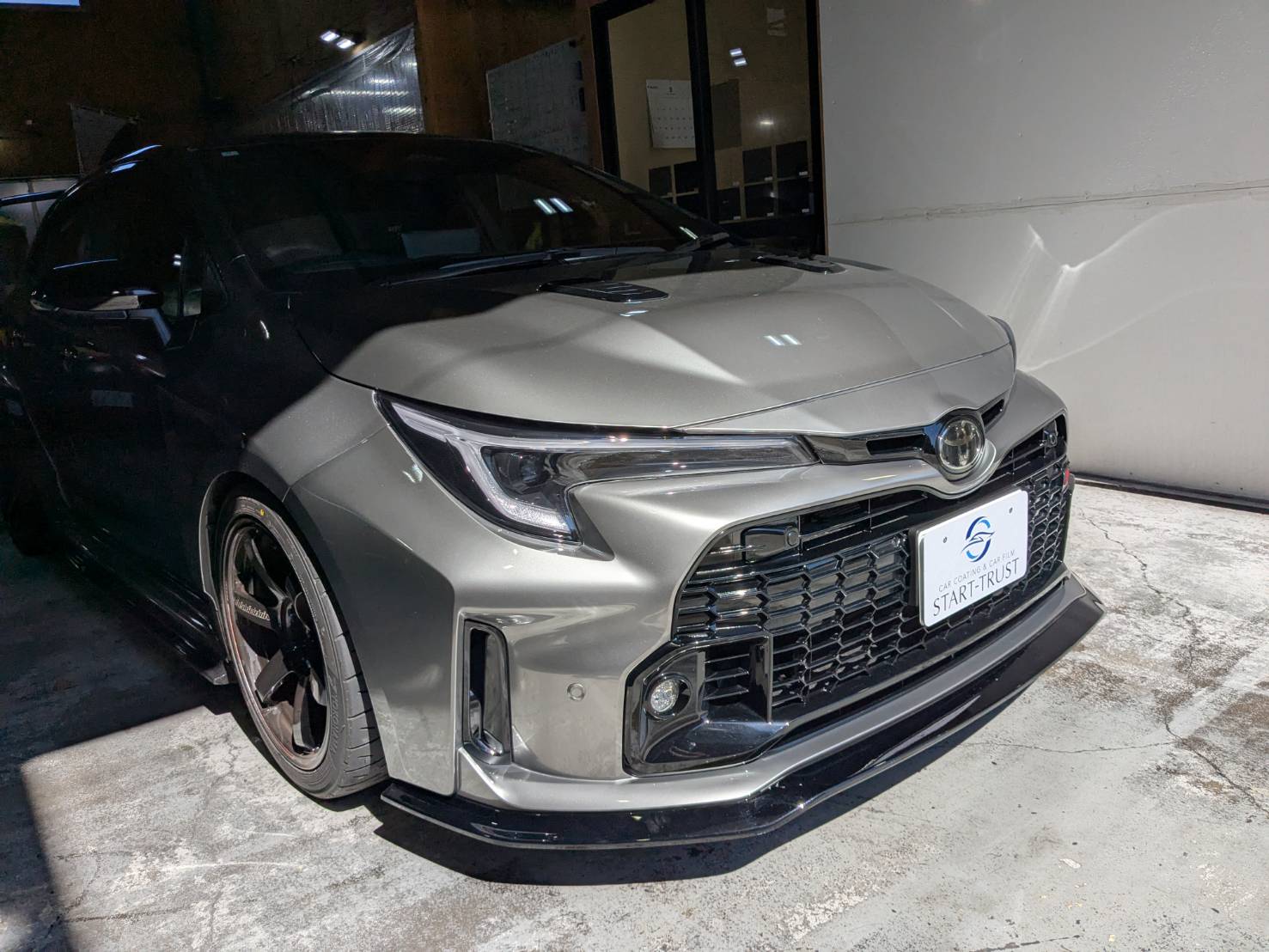 トヨタ GR86 プロテクションフィルム 施工後の仕上がり