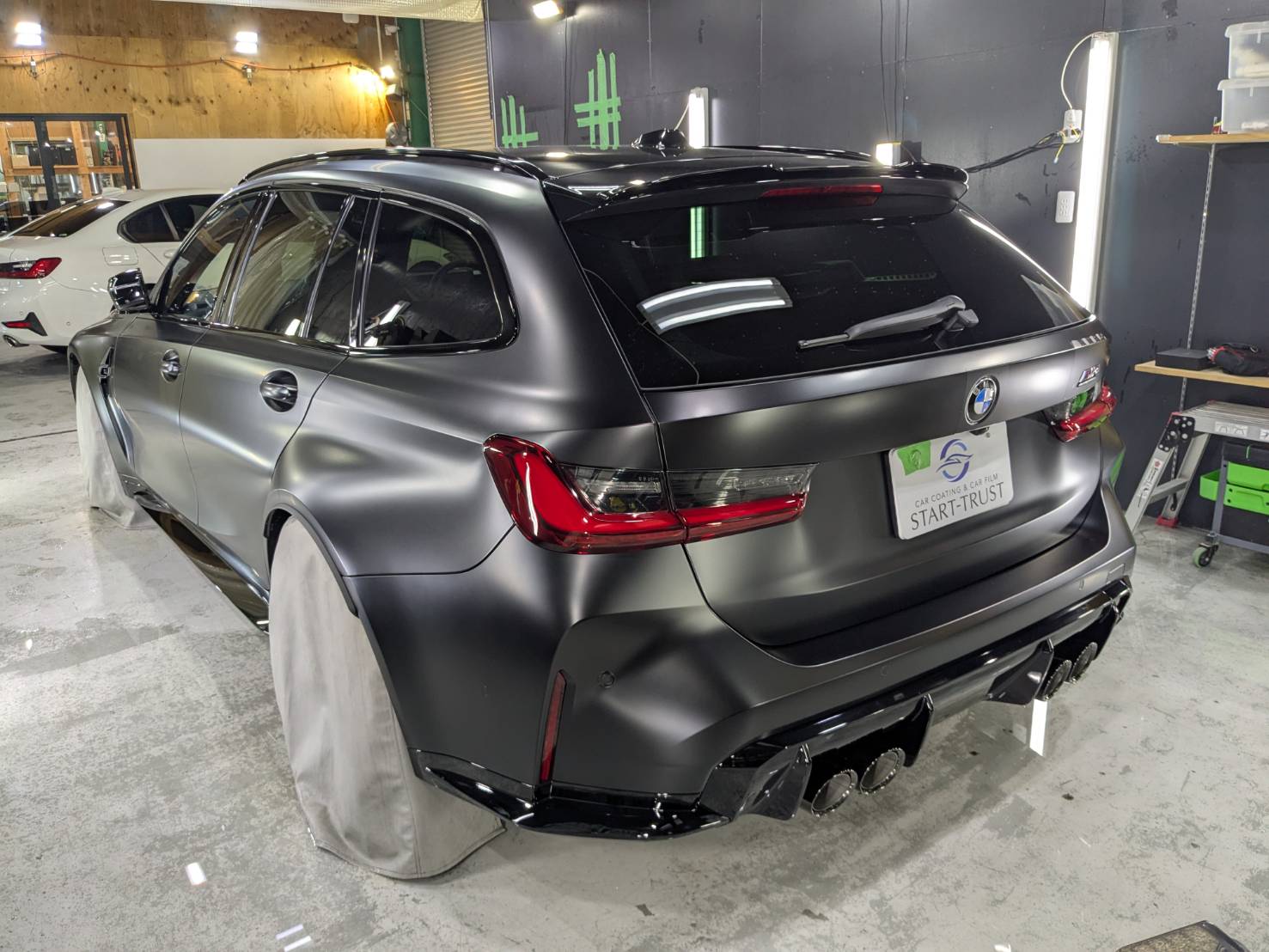BMW M3competition 施工写真 (32)