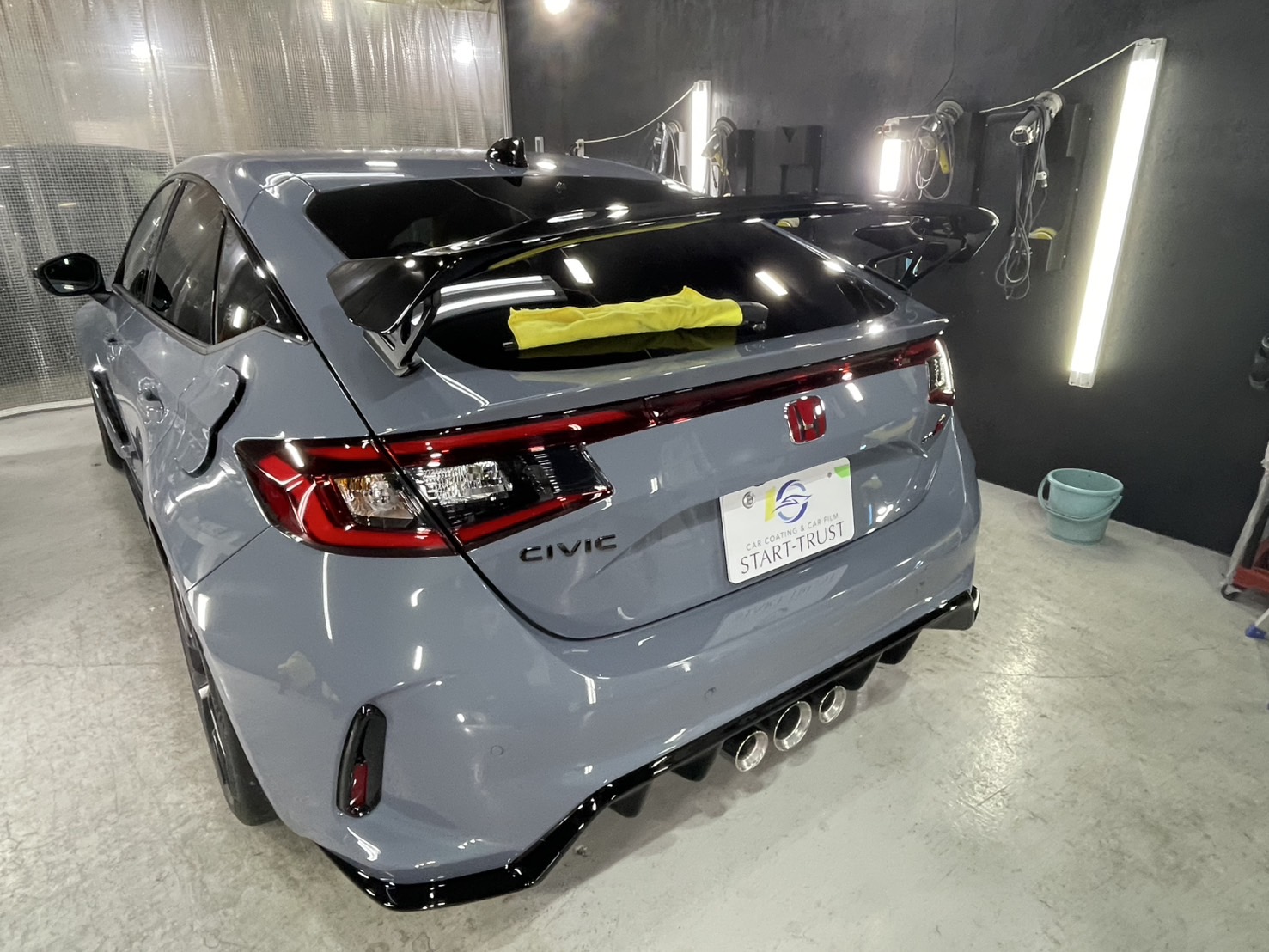 ホンダ シビックタイプR 施工写真 (23)