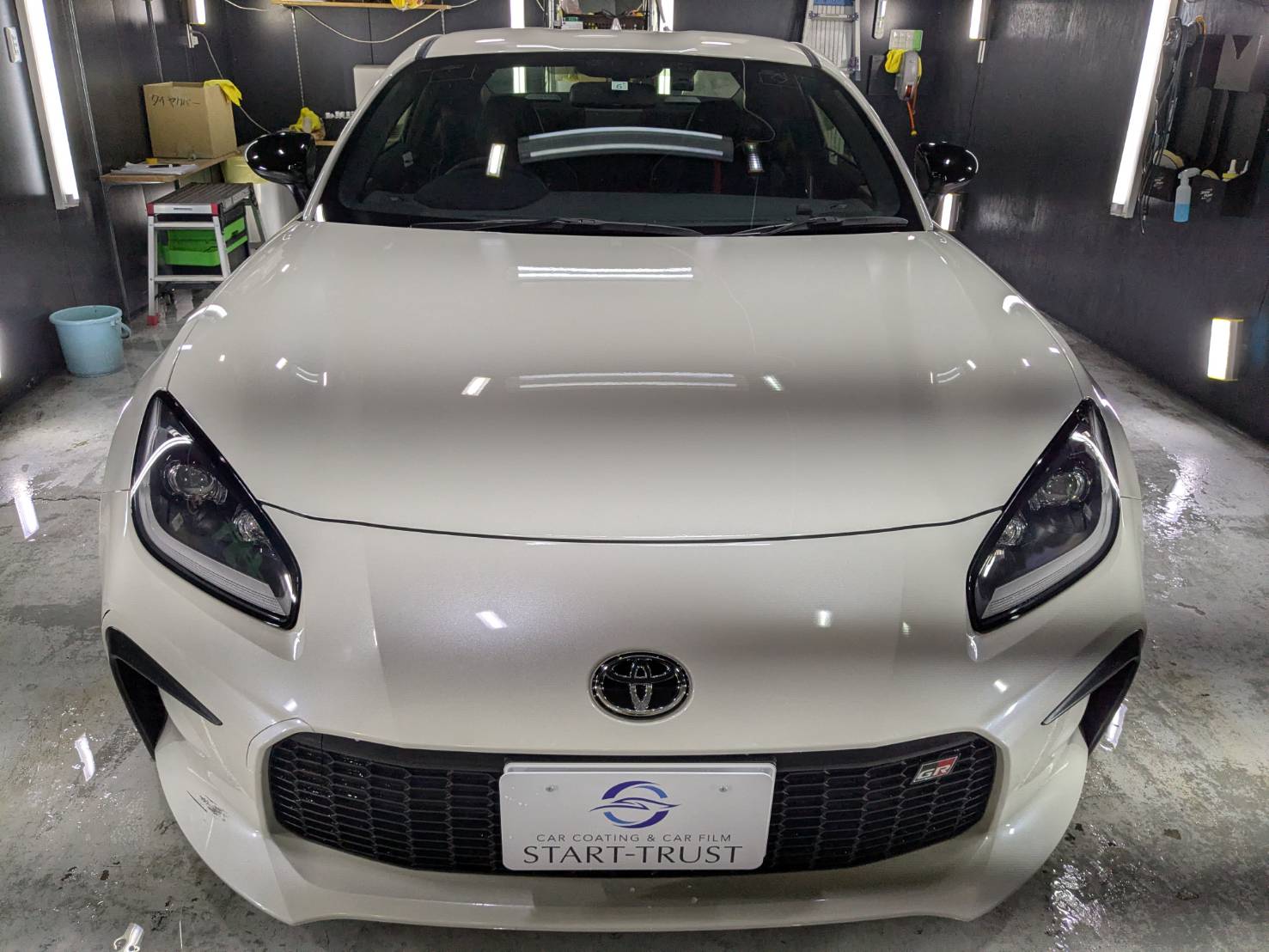 トヨタ GR86 プロテクションフィルム 施工後の仕上がり