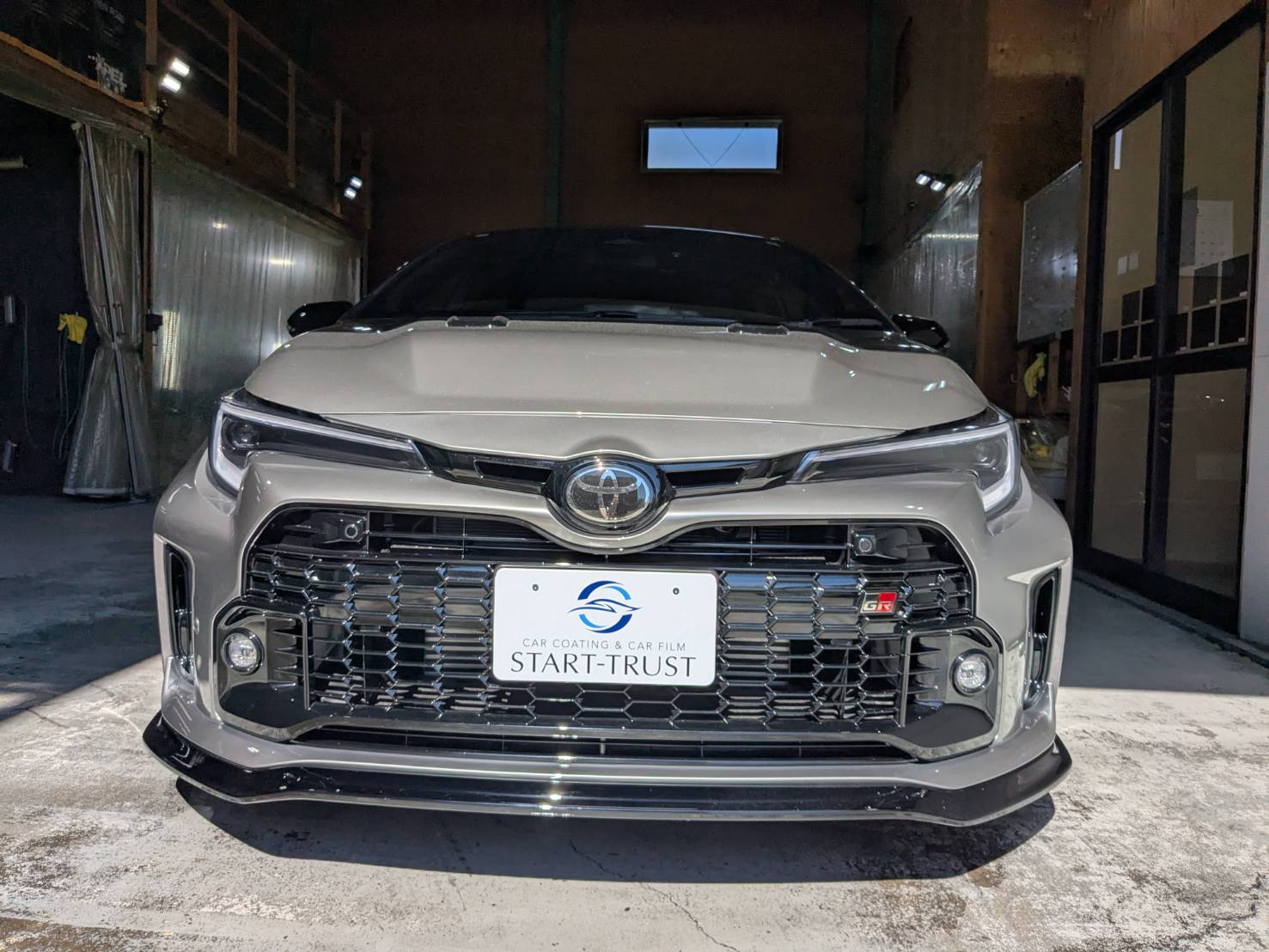 トヨタ GR86 プロテクションフィルム 施工後の仕上がり