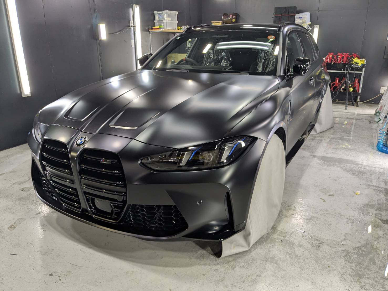 BMW M3competition 施工写真 (4)