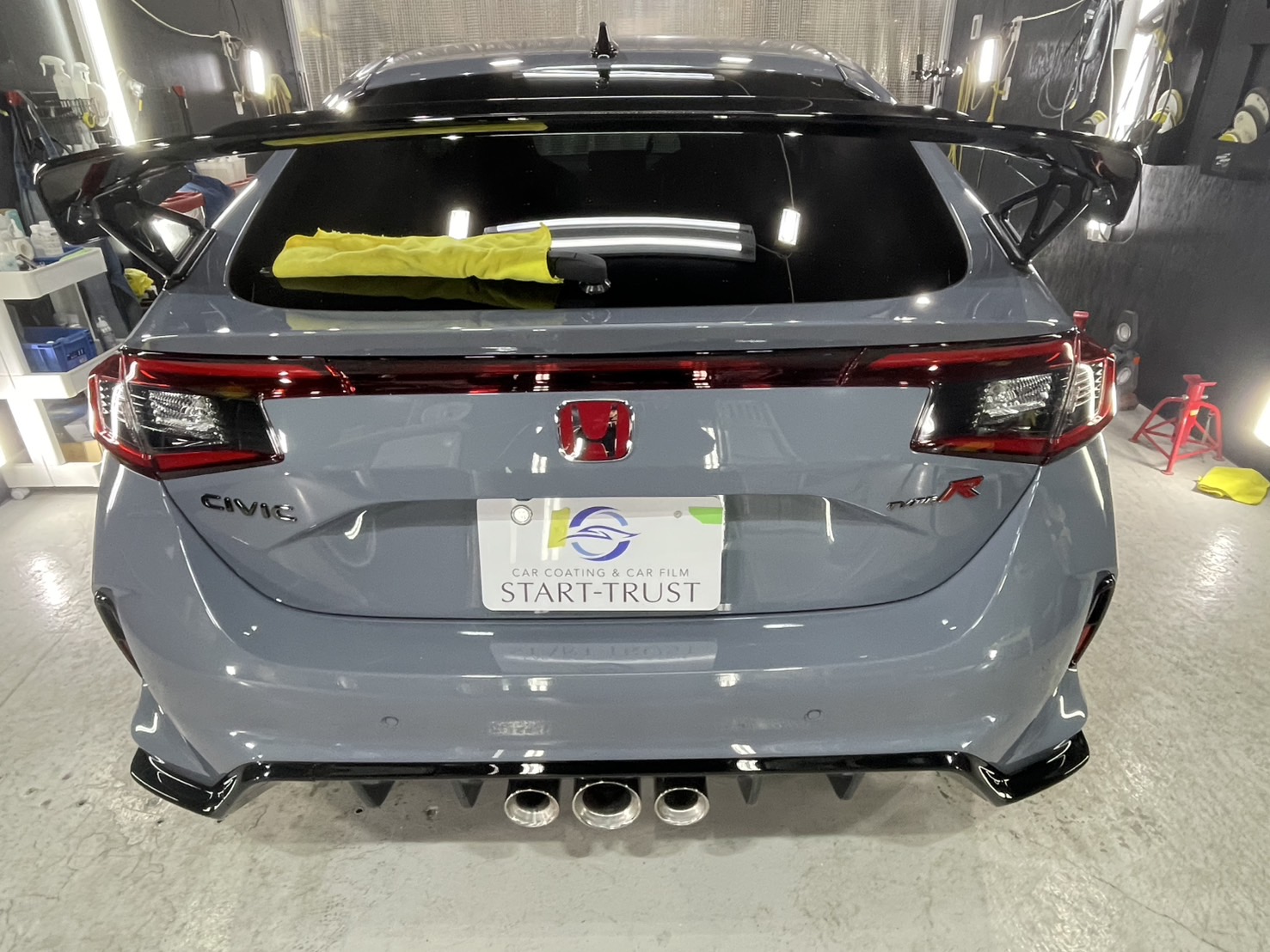 ホンダ シビックタイプR 施工写真 (24)