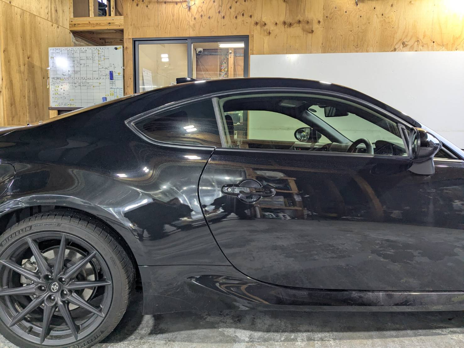 トヨタ GR86 プロテクションフィルム 施工後の仕上がり