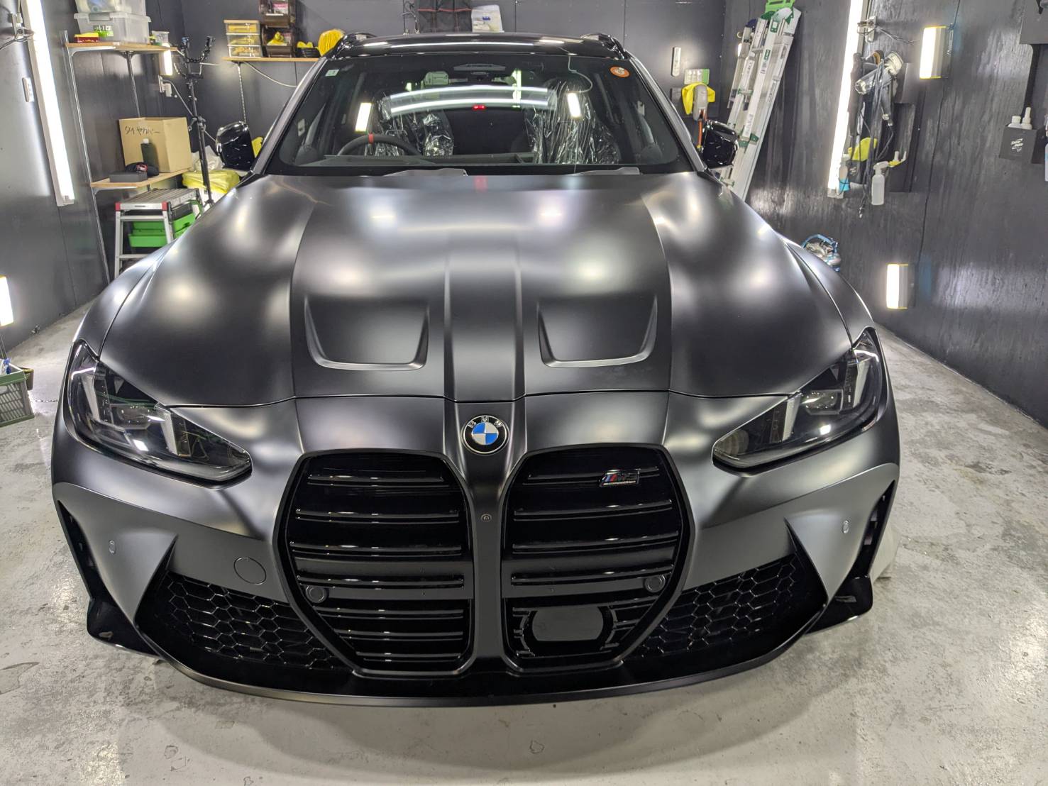 BMW M3competition 施工写真 (3)