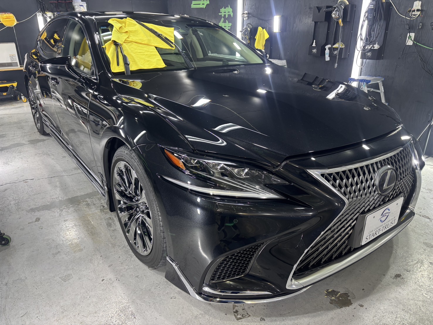 レクサス LS500h 施工写真 (2)