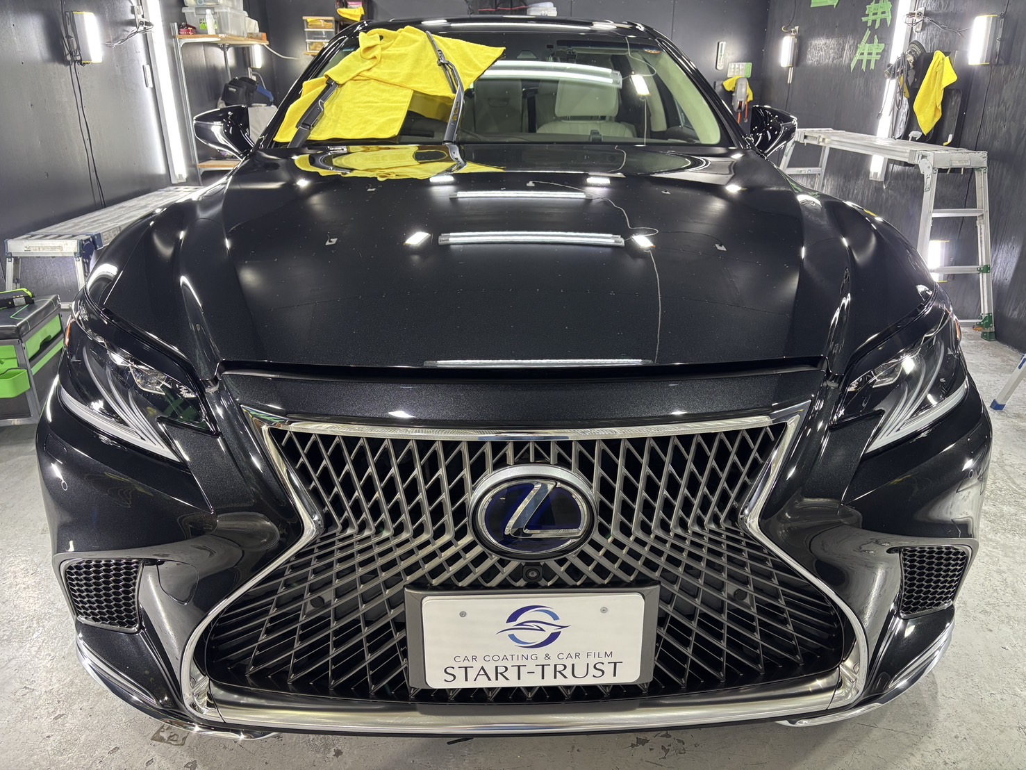 レクサス LS500h 施工写真 (3)