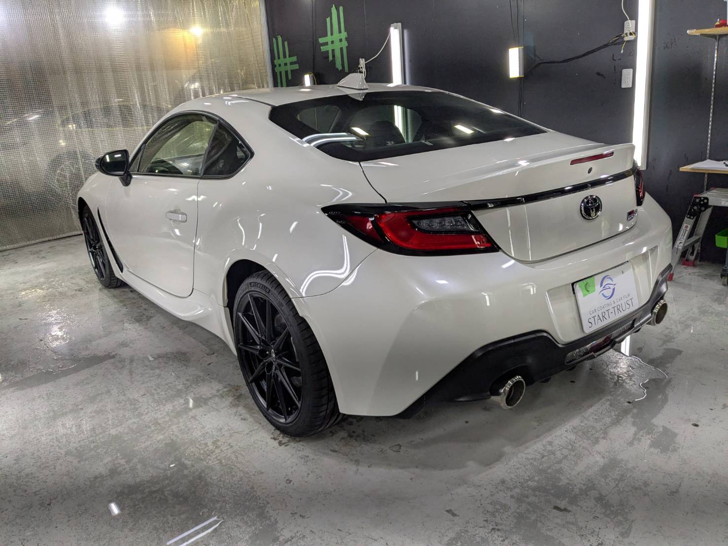トヨタ GR86 プロテクションフィルム 施工後の仕上がり