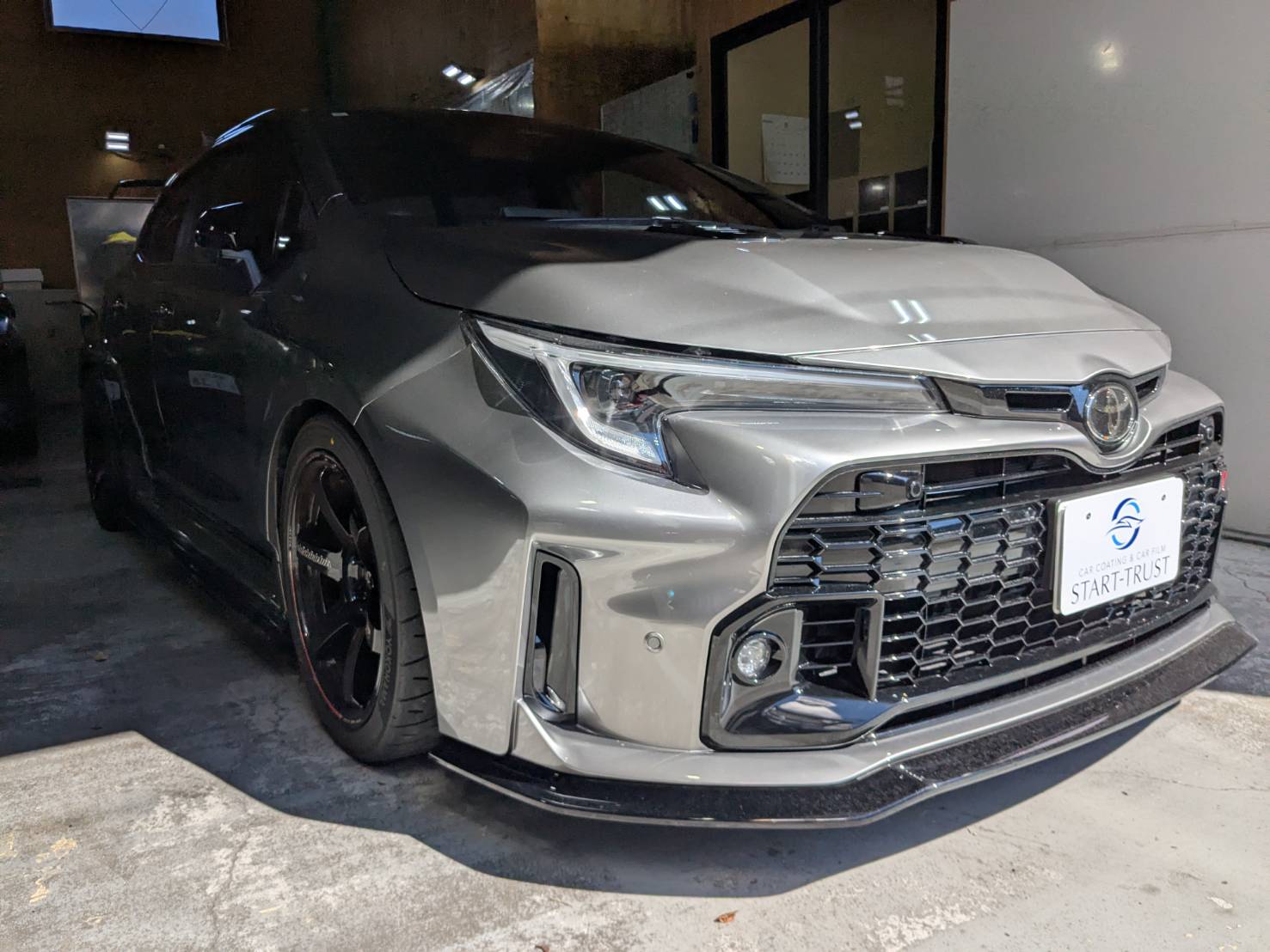 トヨタ GR86 プロテクションフィルム 施工前