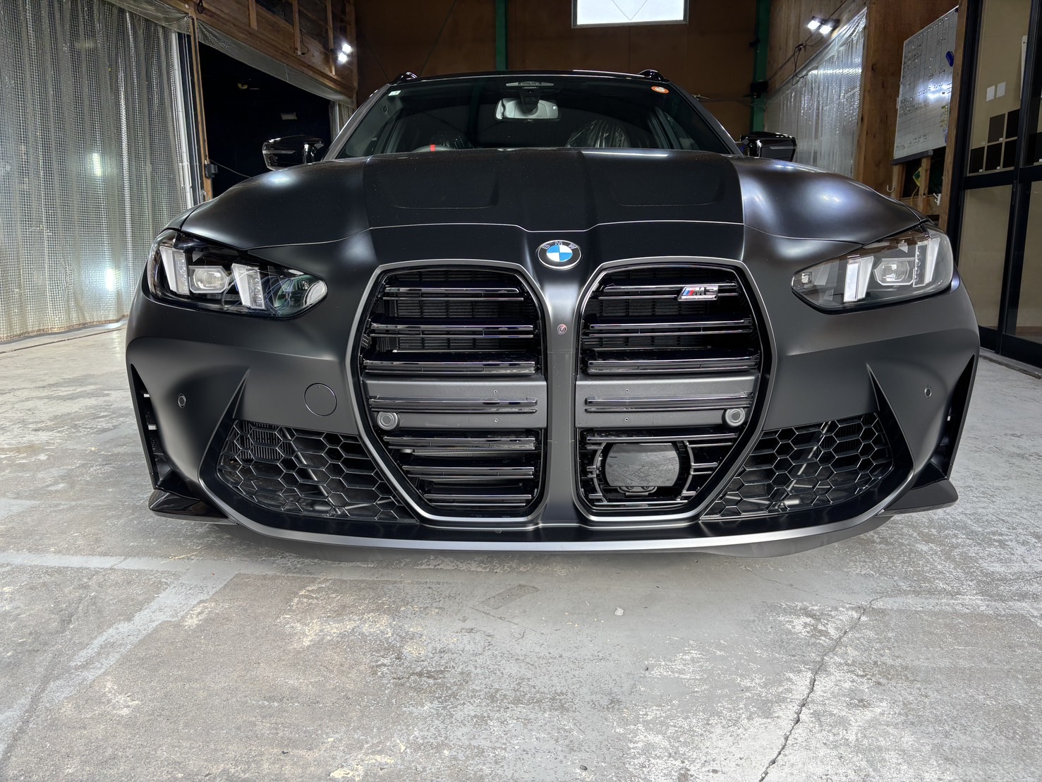 BMW M3competition 施工写真 (5)