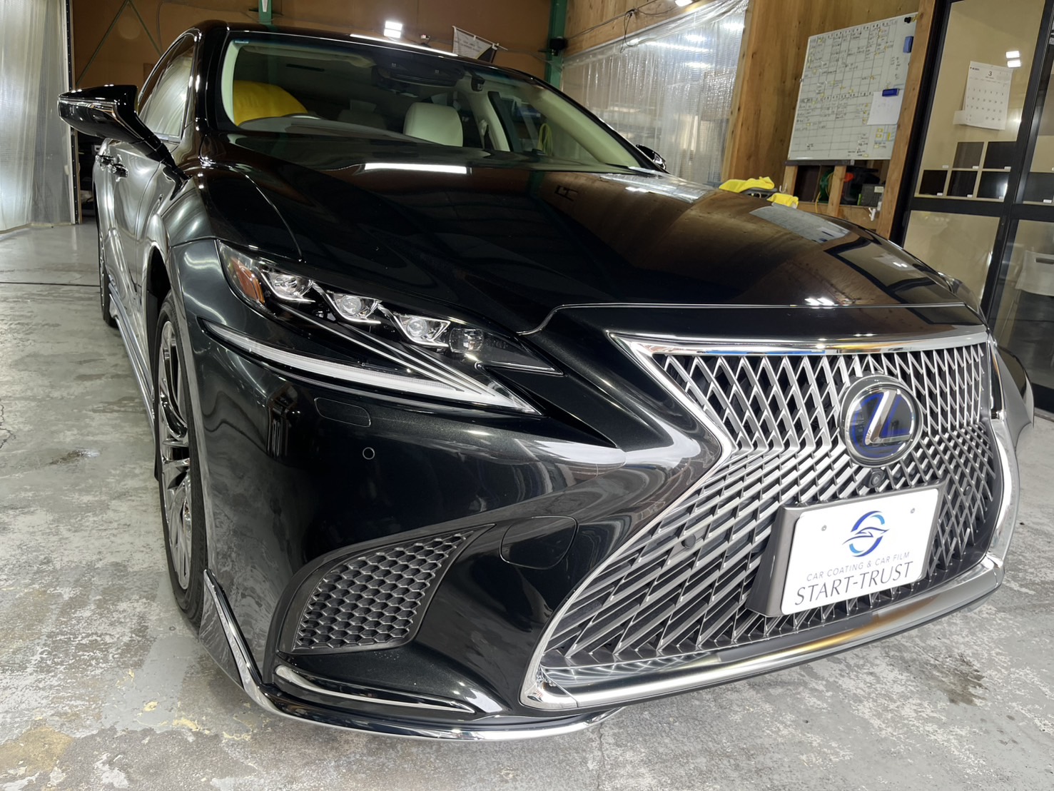 レクサス LS500h 施工写真 (5)
