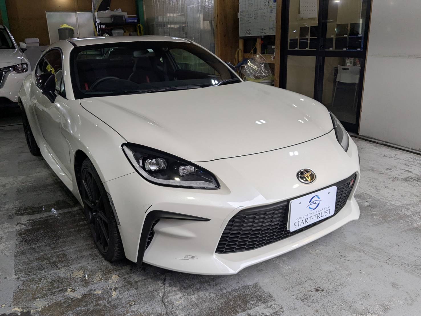 トヨタ GR86 プロテクションフィルム 施工前