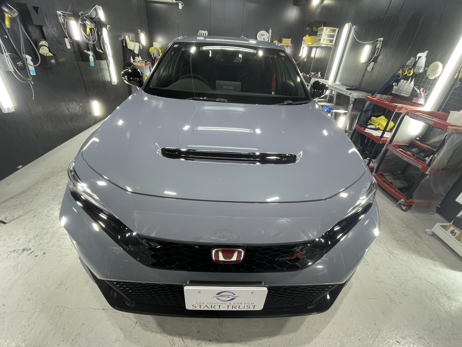 ホンダ シビックタイプR 施工写真 (5)