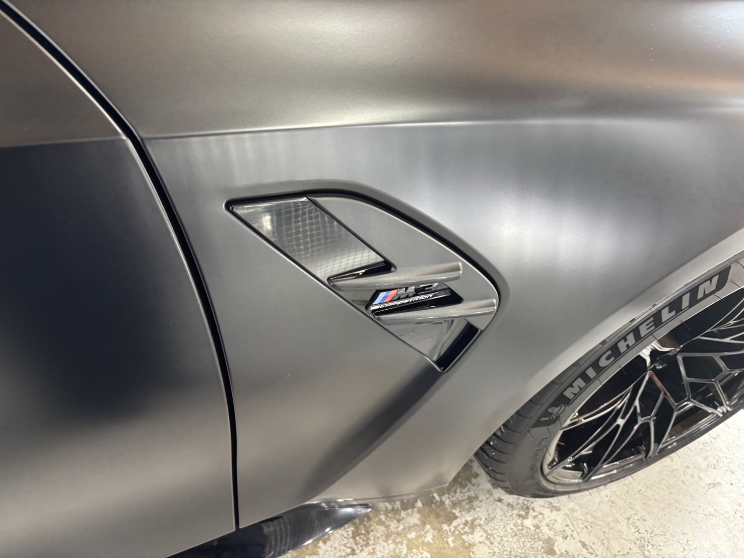 BMW M3competition 施工写真 (15)