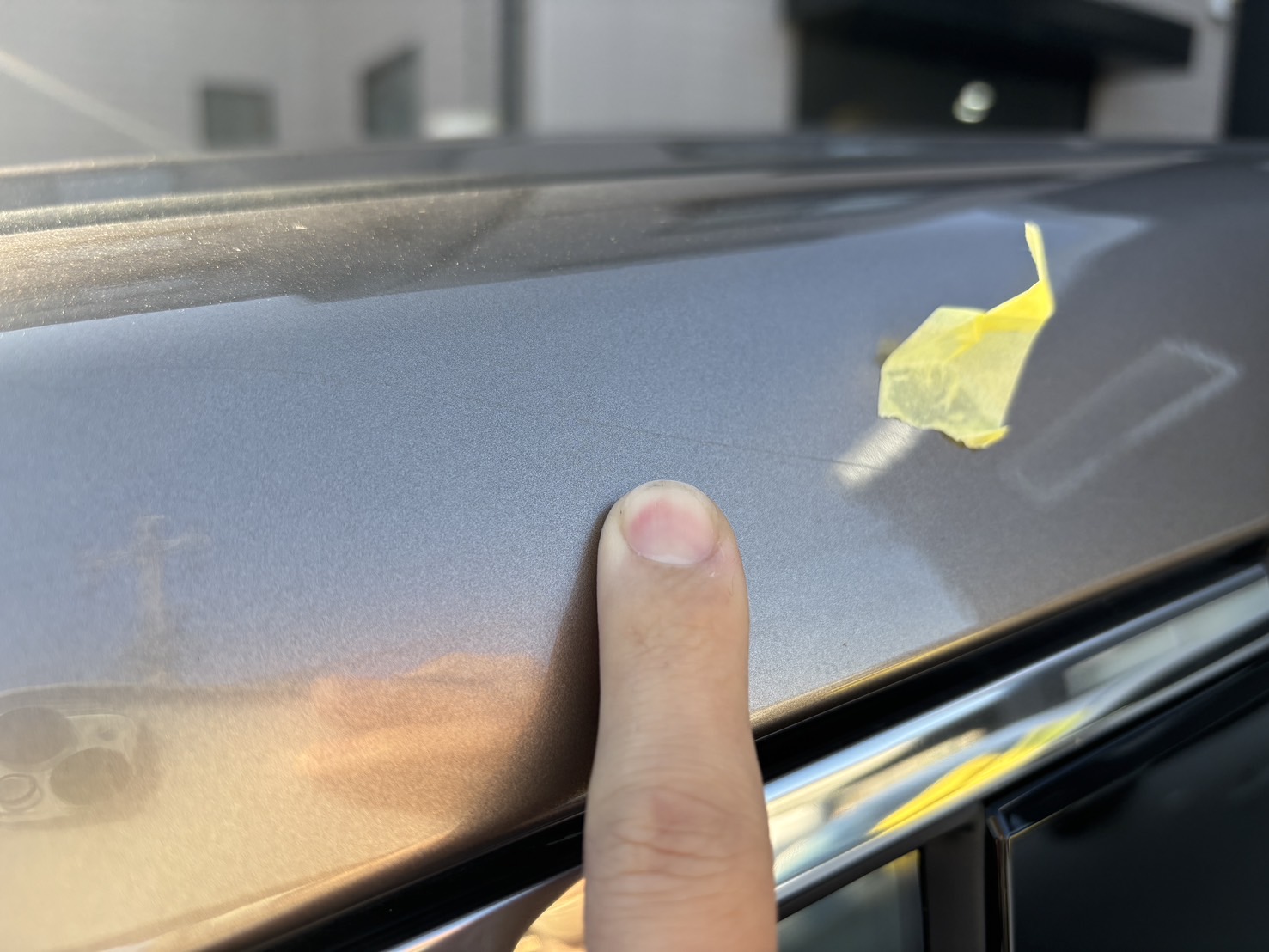 トヨタ GR86 プロテクションフィルム 施工前