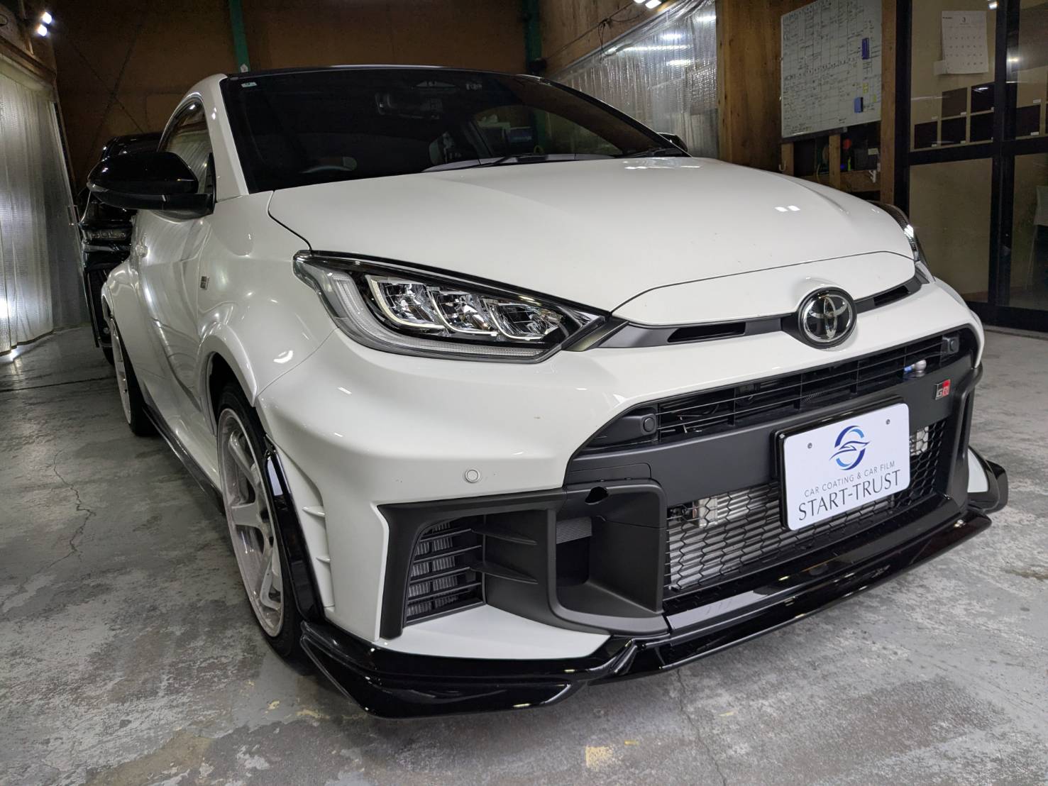 トヨタ GR86 プロテクションフィルム 施工前
