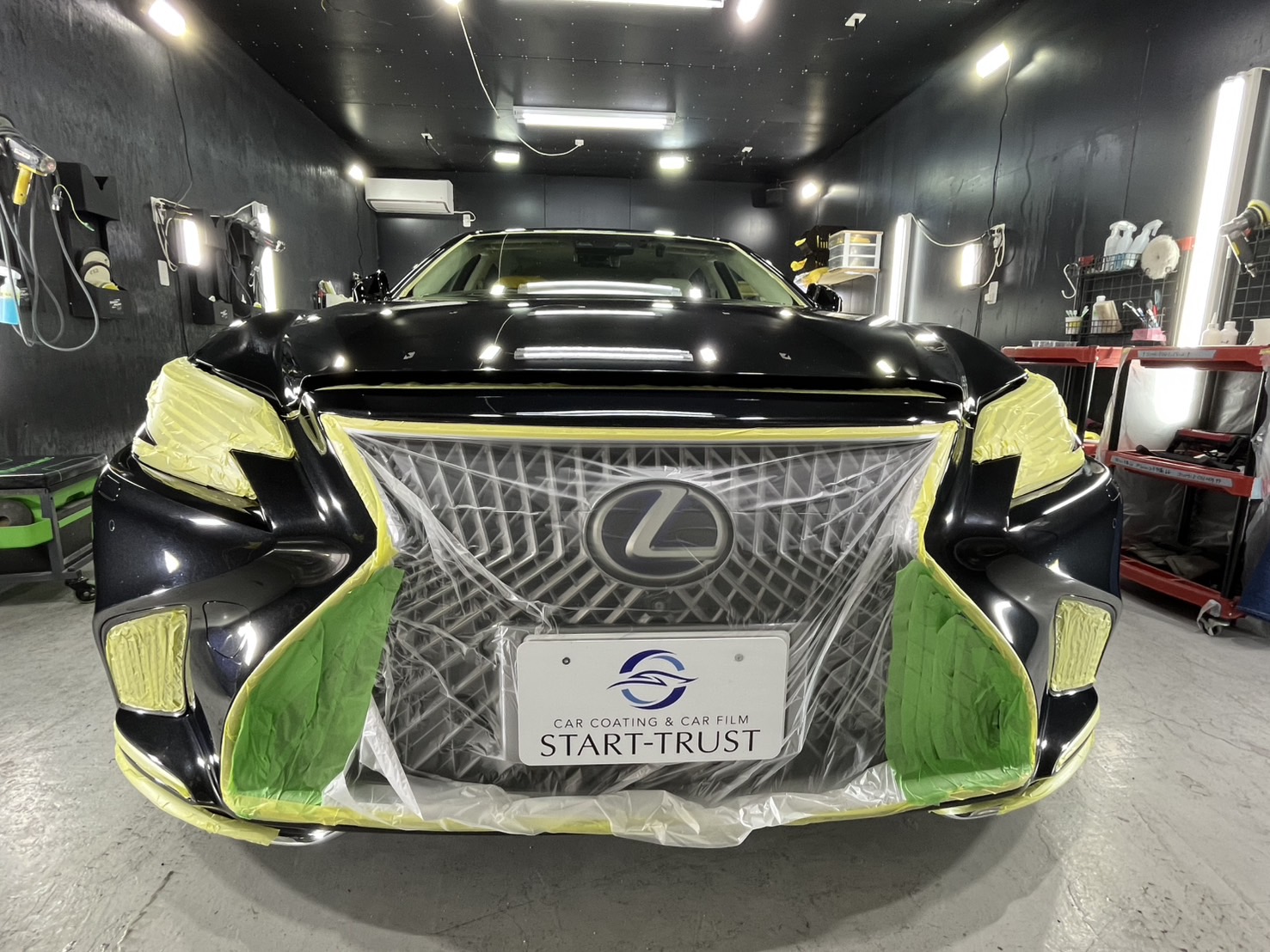 レクサス LS500h 施工写真 (21)