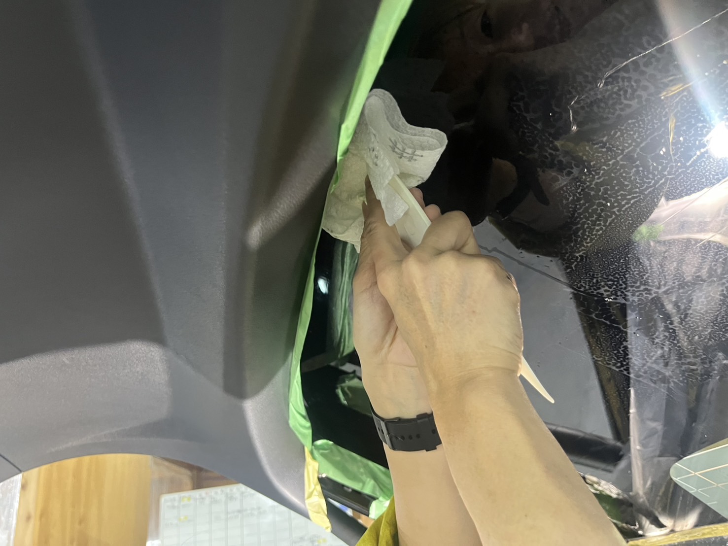 トヨタ GR86 プロテクションフィルムの仕上がり
