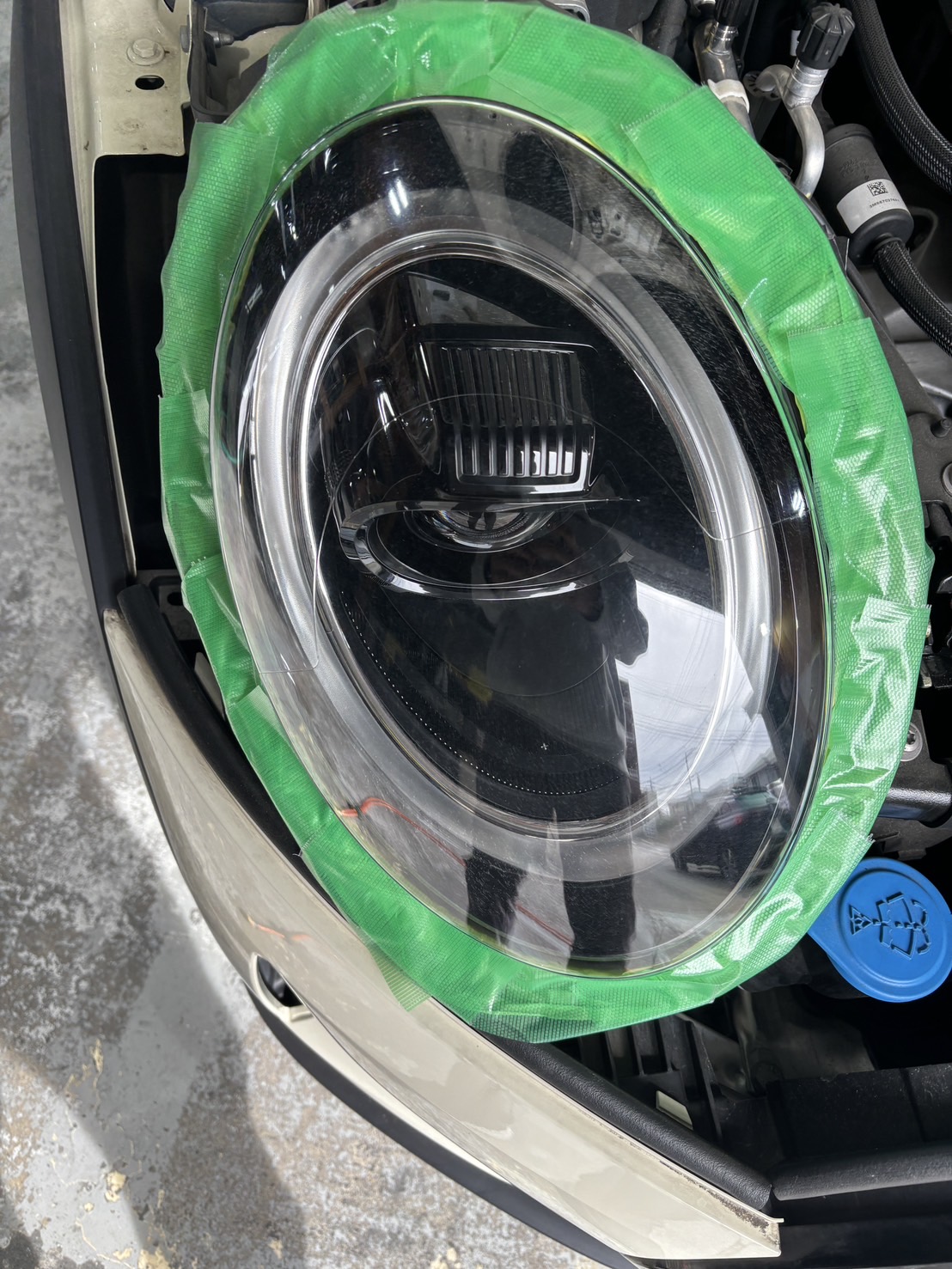 トヨタ GR86 プロテクションフィルムの仕上がり