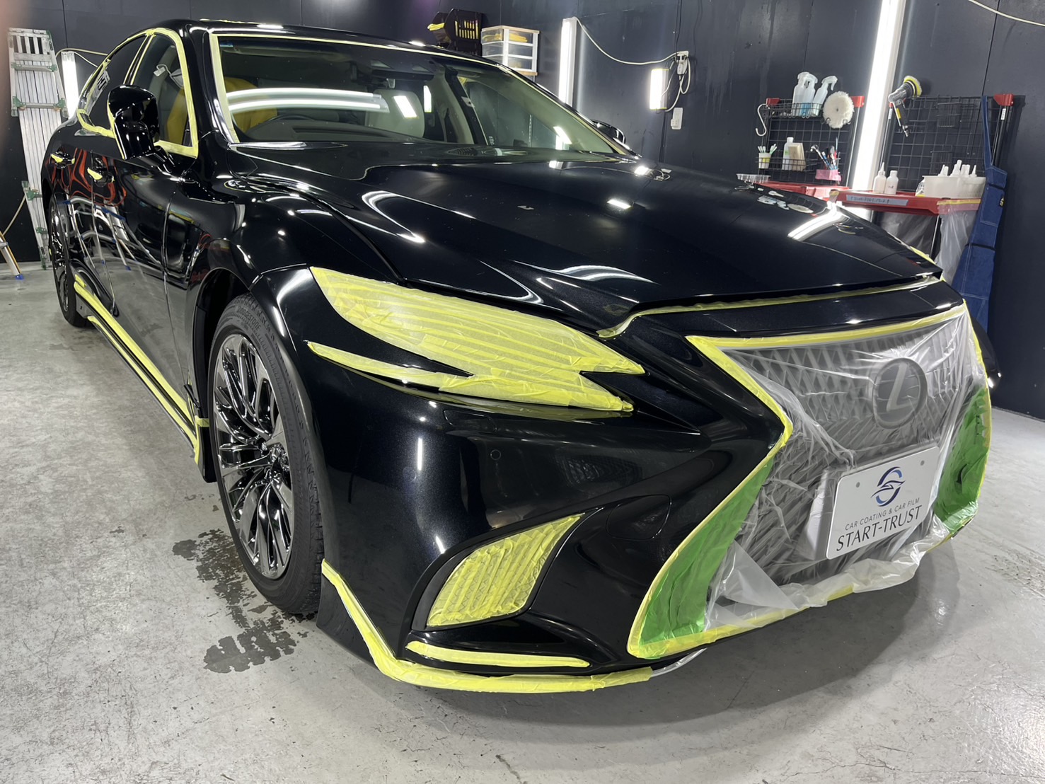 レクサス LS500h 施工写真 (20)