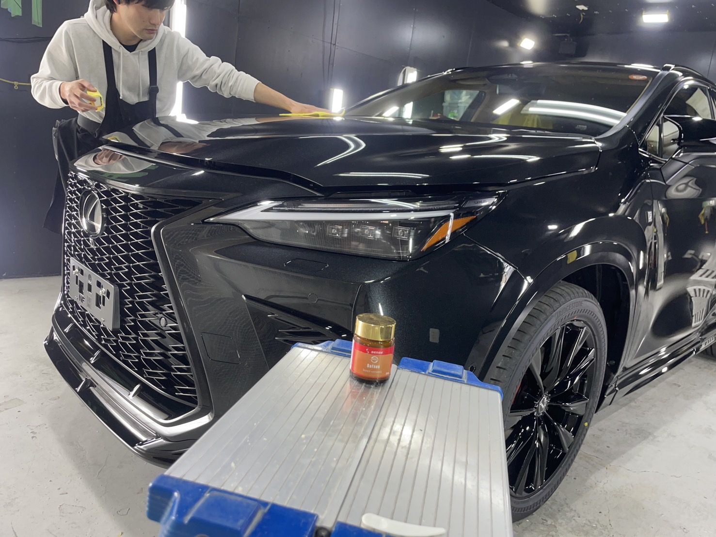 レクサス NX350h 施工写真 (14)