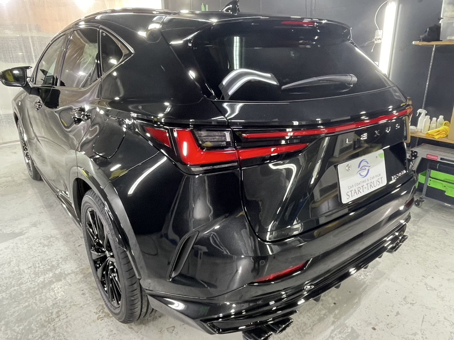 レクサス NX350h 施工写真 (15)