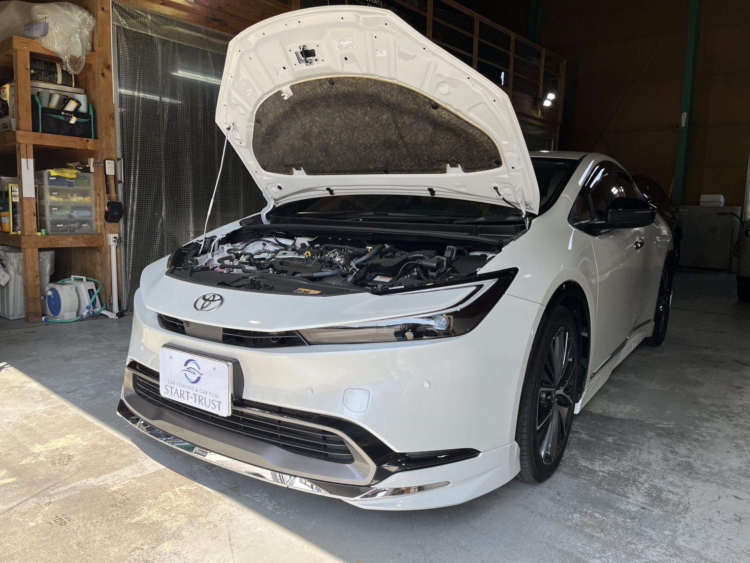 トヨタ カローラ プロテクションフィルム 施工前