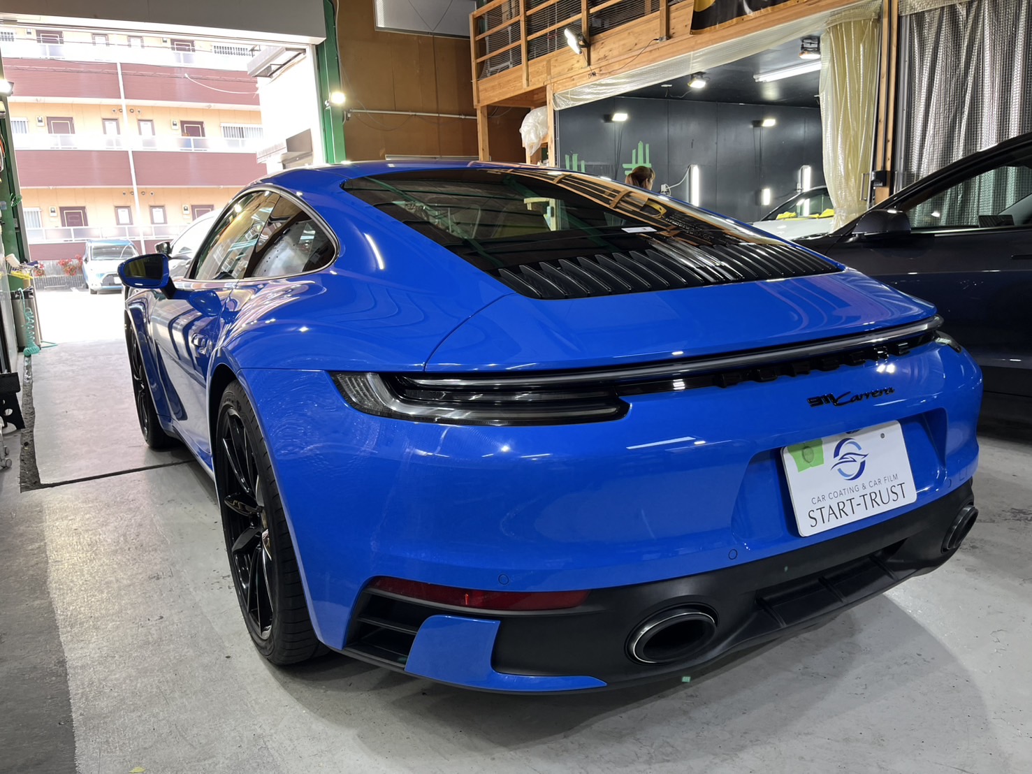 ポルシェ 911カレラ 施工写真 (8)